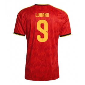 Pánské fotbalový oblečení Belgie Romelu Lukaku #9 Domácí košile MS 2026 Krátkým Rukávem